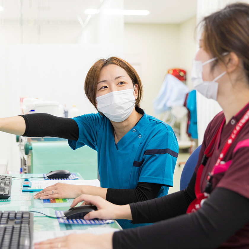 患者さんやご家族に寄り添う看護