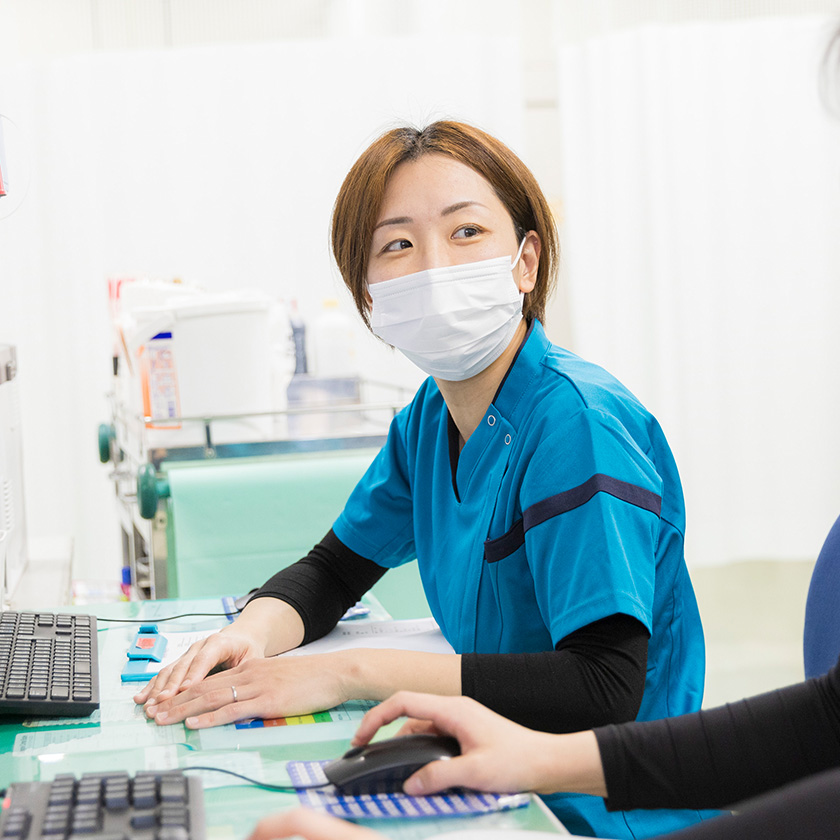 憧れの看護師さんを目指して